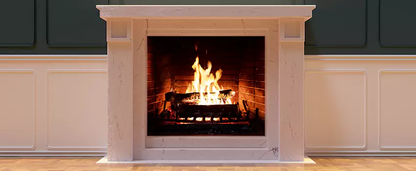 Decorative Electric Fireplace Installation in Edmonton, Alberta