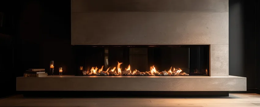 Gas Fireplace Ember Bed Design Services in Edmonton, Alberta