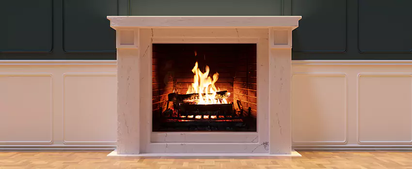 Open Flame Wood-Burning Fireplace Installation Services in Edmonton, Alberta