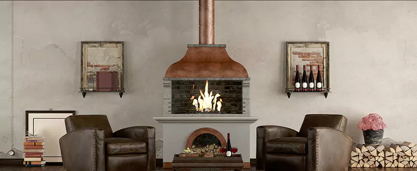 Thelin Hearth Products Providence Pellet Insert Fireplace Installation in Edmonton, AB