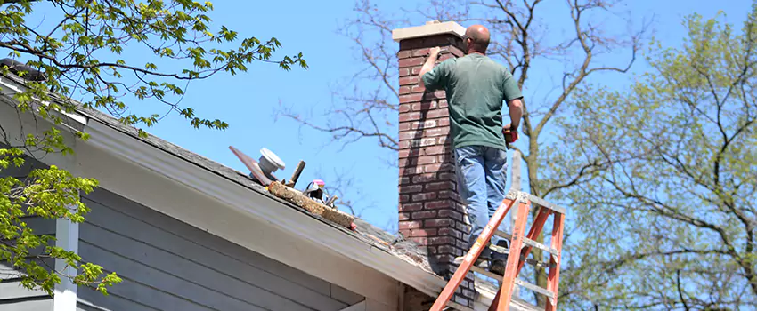 Vinyl and PVC Chimney Flashing Installation in Edmonton, AB